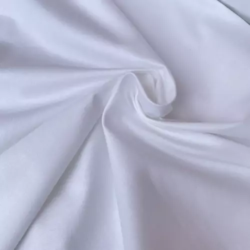 Ткань из 100% хлопка Белая
